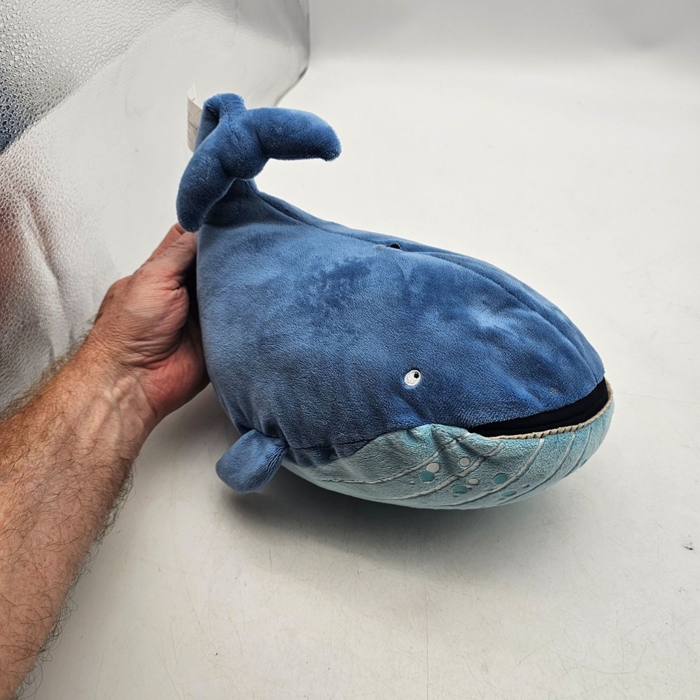 Kohl's Cares Whale Plush Stuffed Animal Toy Small Blue Stuck Oliver Jeffers